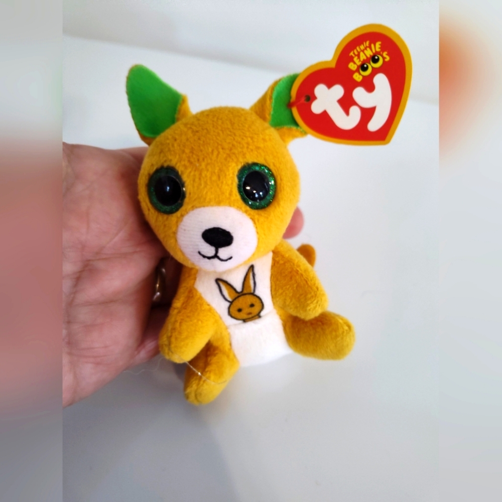 Ty tiny beanie boo's Kipper, the kangaroo January 28th.